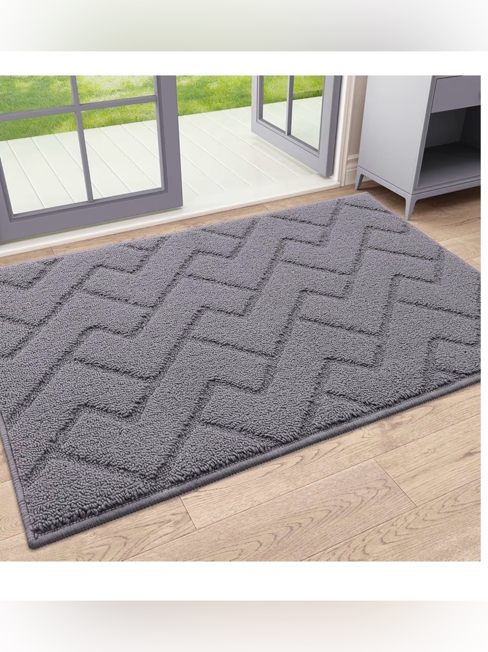 Indoor Door Mat - 32x20 - Gray